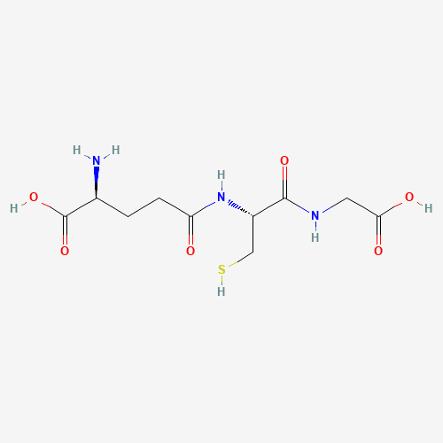 Glutathione molecular structure