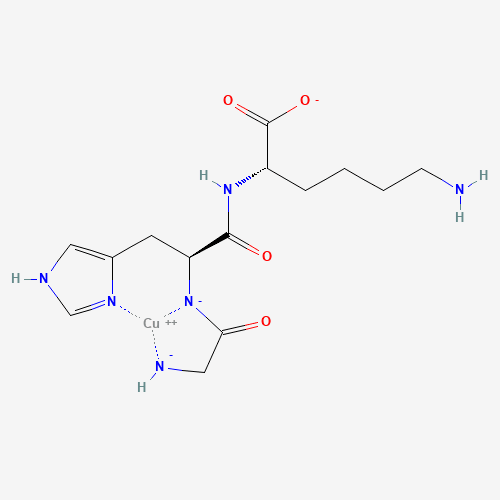 GHK-Cu molecular structure