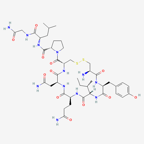 Oxytocin molecular structure