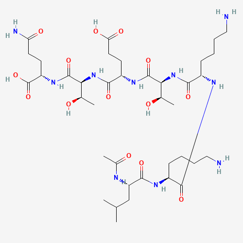 GLOW {TB-500 | GHK-Cu | BPC-157} molecular structure