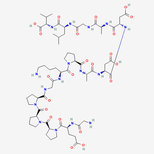 BPC-157 | TB-500 molecular structure